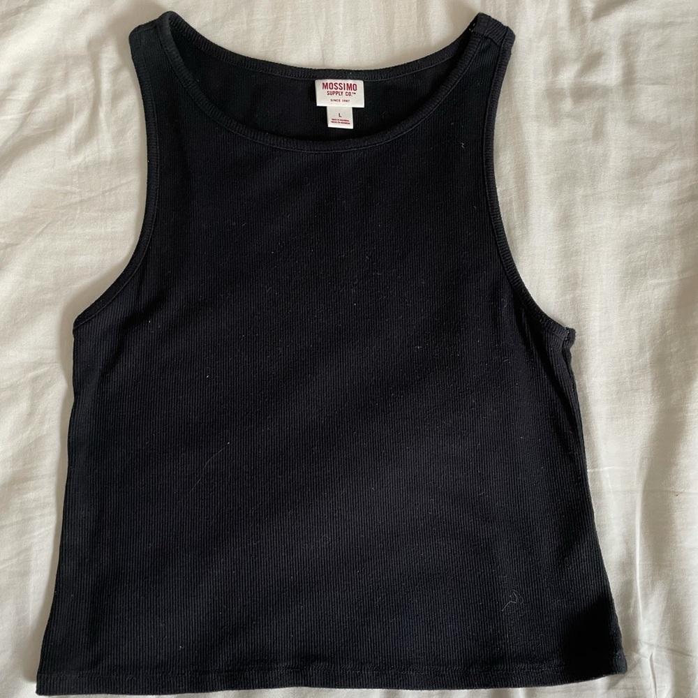 Black Crop Top